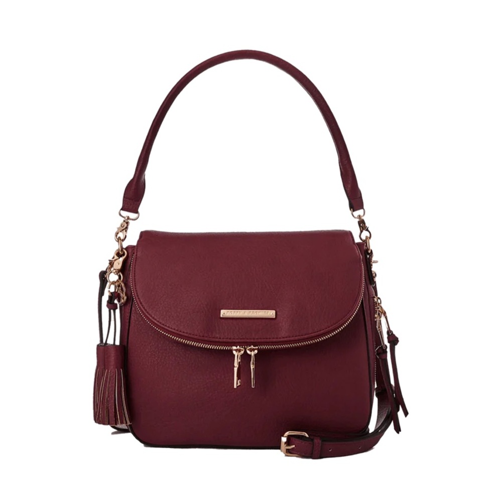 Poppy & Peonies Berry Downtown crossbody